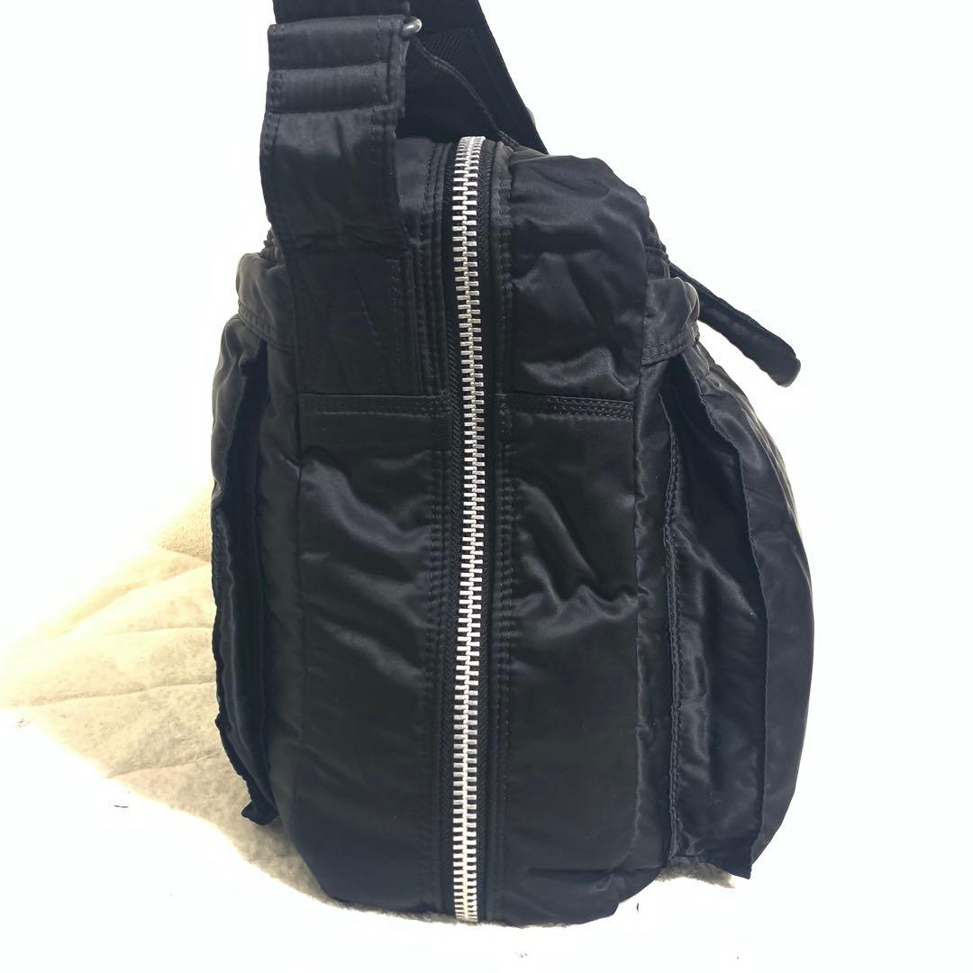 美品 PORTER ポーター タンカー 2way ボストンバッグ 黒 出張旅行