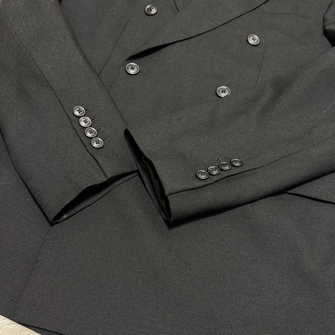 極美品　ZARA ORIGINS ダブルブレストジャケット ブラック　ウール