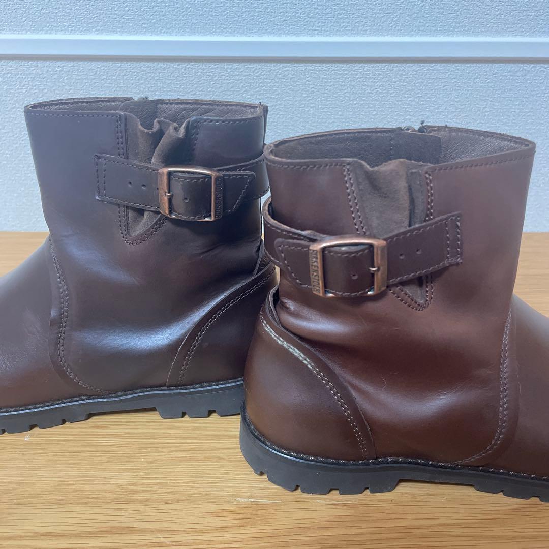 BIRKENSTOCK ブラウン ショートブーツ 39 25cm