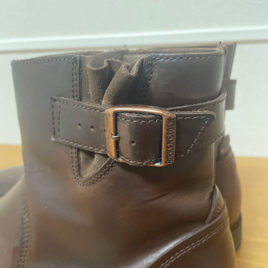 BIRKENSTOCK ブラウン ショートブーツ 39 25cm
