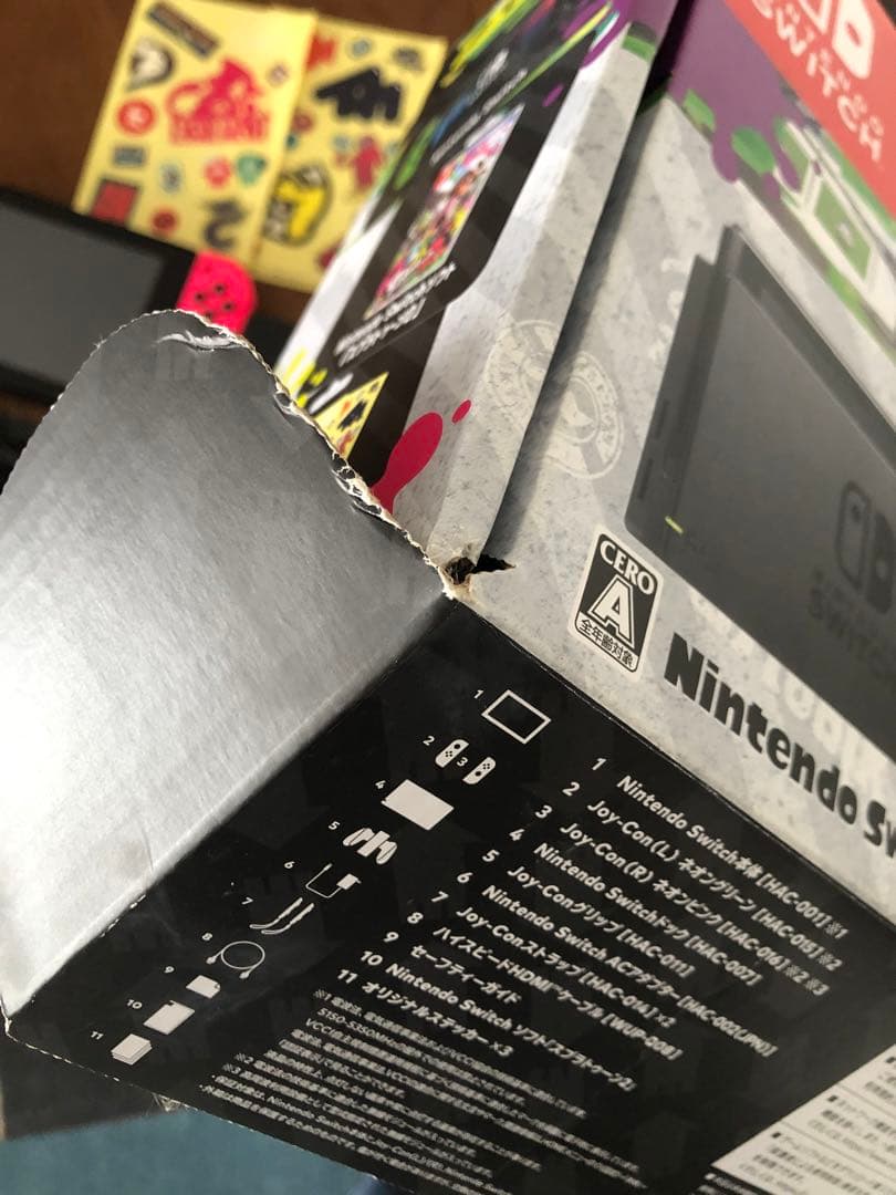 Nintendo Switch スプラトゥーン2セット ソフトなし
