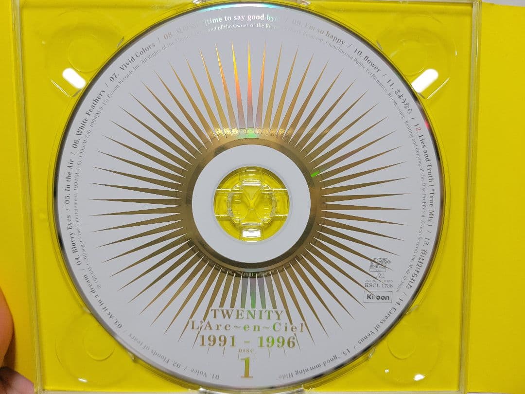 L'Arc〜en〜Ciel XX TWENITY BOX 4枚組 CD.DVD