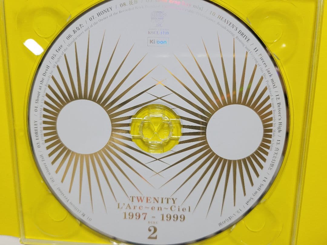 L'Arc〜en〜Ciel XX TWENITY BOX 4枚組 CD.DVD