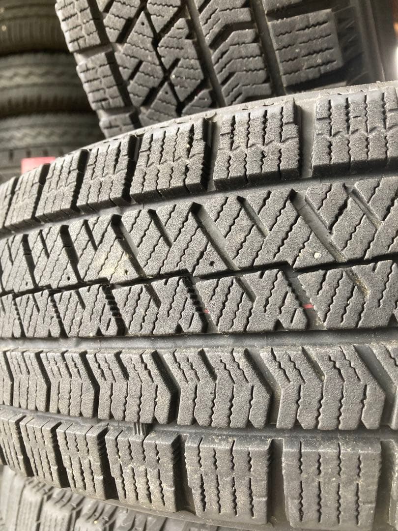 まーやん22年製バリ溝ブリヂストンVRX2。155/65R14 2本