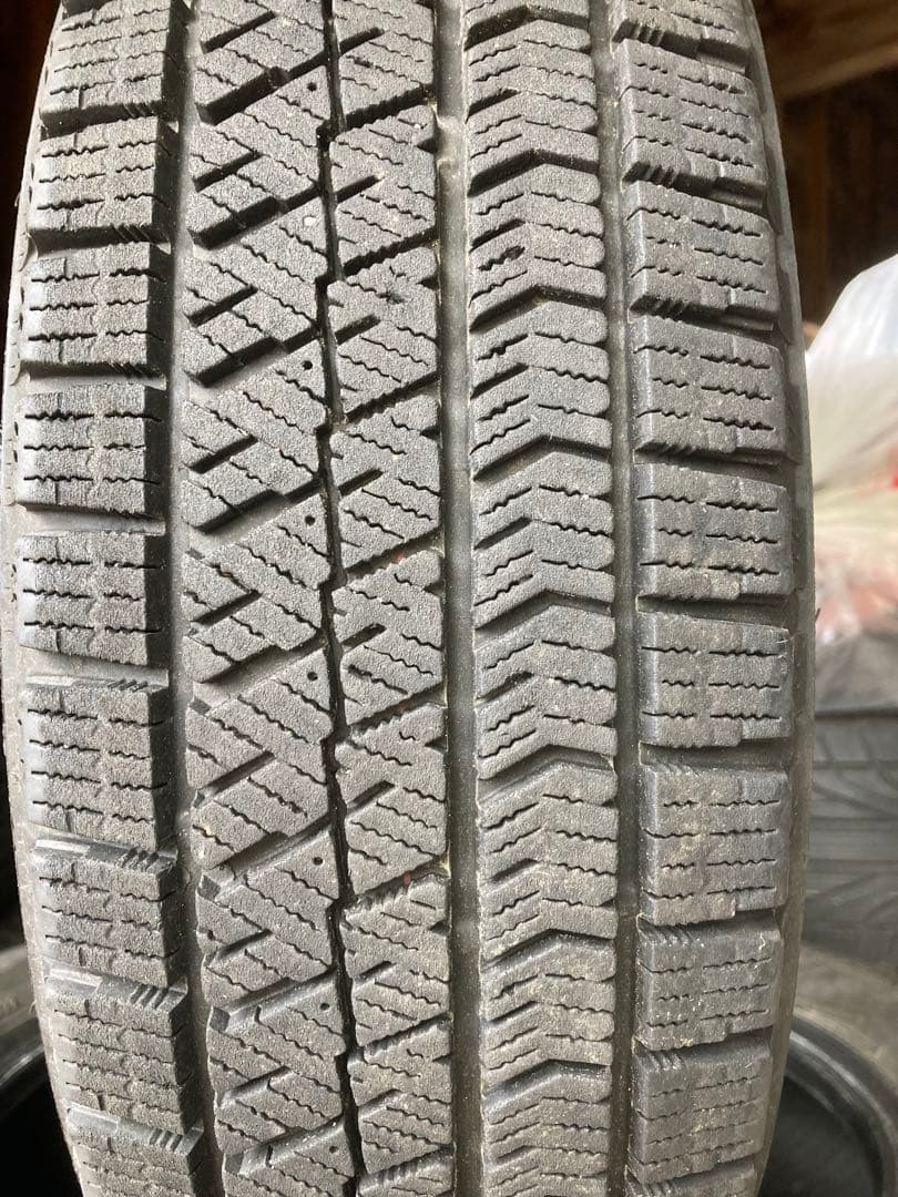 まーやん22年製バリ溝ブリヂストンVRX2。155/65R14 2本