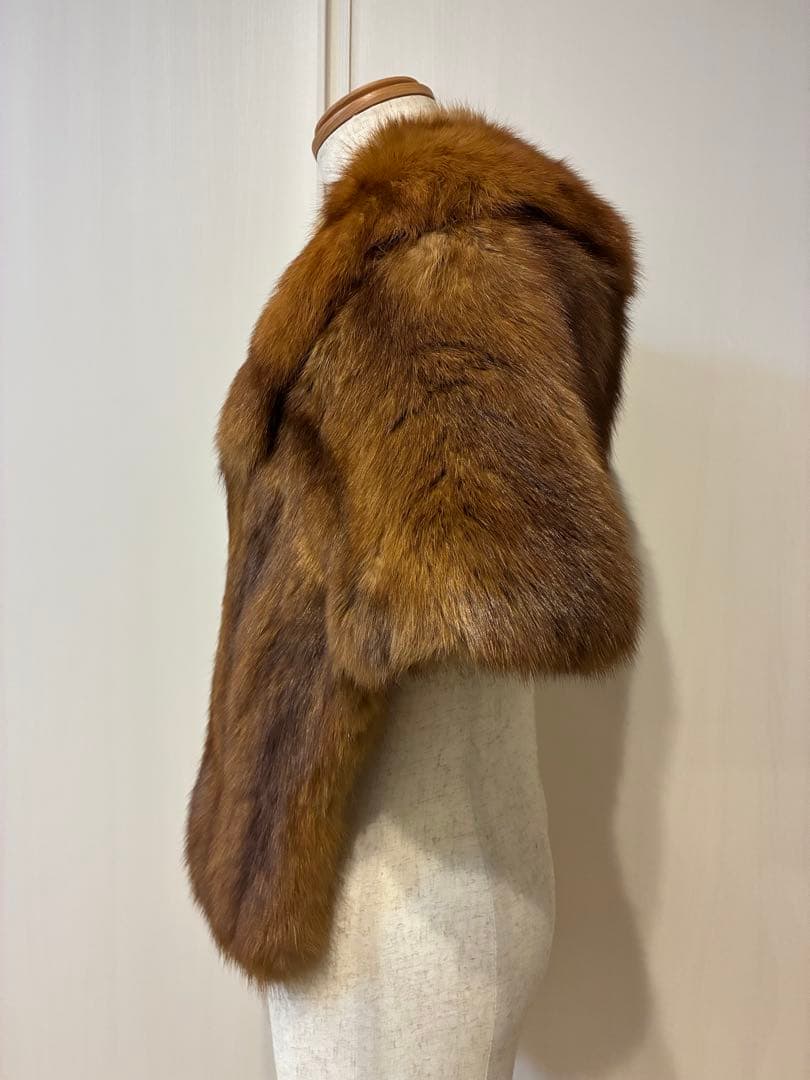 【美品】ロシアンセーブル　ティペット　ショール　マフラー