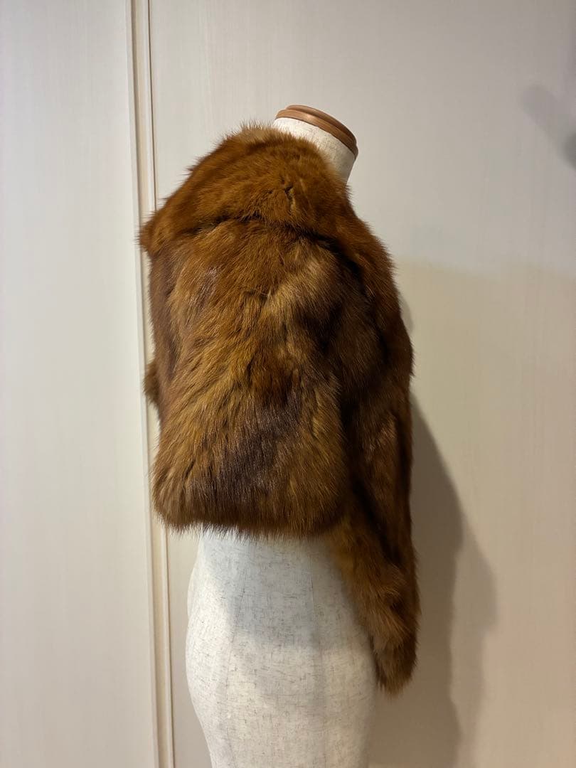 【美品】ロシアンセーブル　ティペット　ショール　マフラー