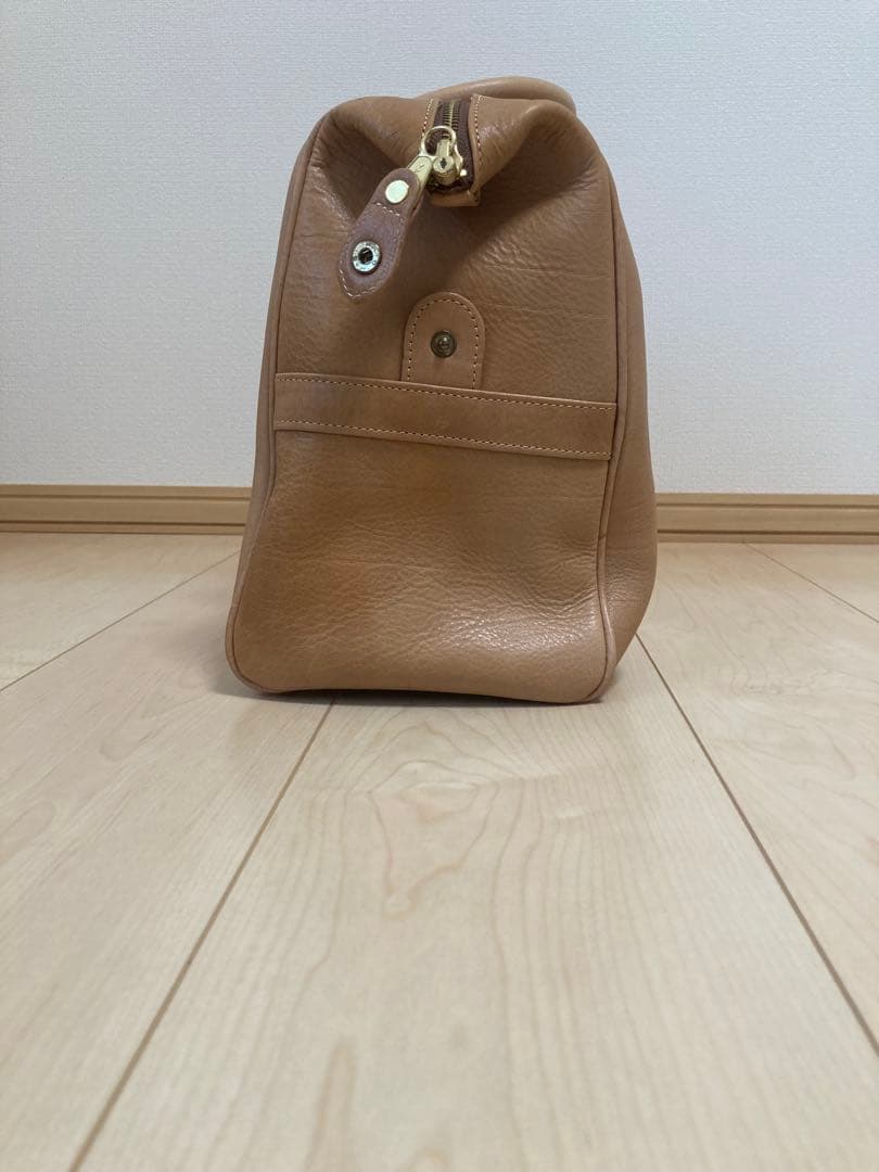 ネ*ト様 【新品・タグ付き】PORTER 牛革ボストンバッグ ベージュ（日本製）
