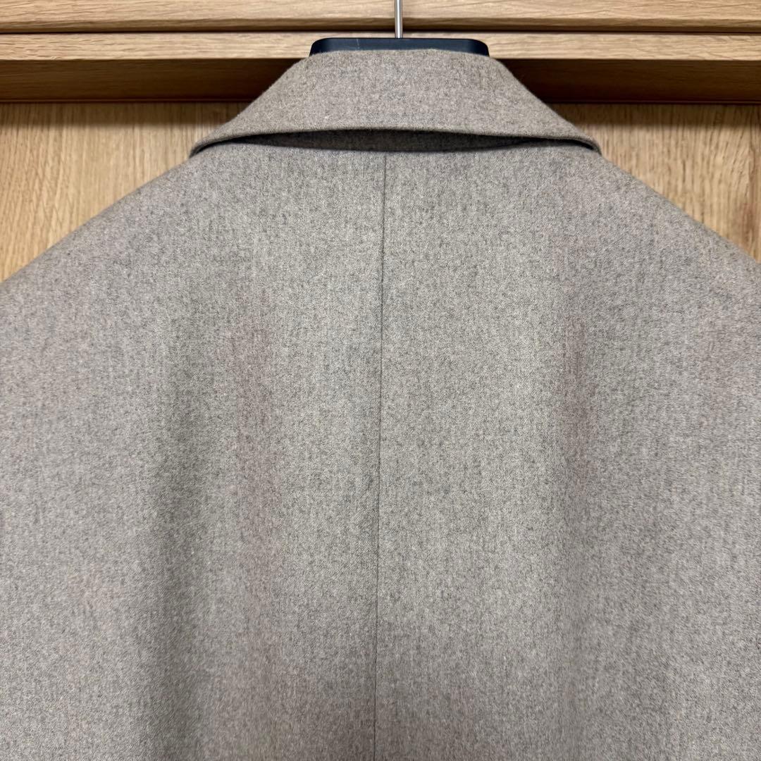 【タグ付き未使用品】ATON メリノカレッジフランネル フライトジャケット