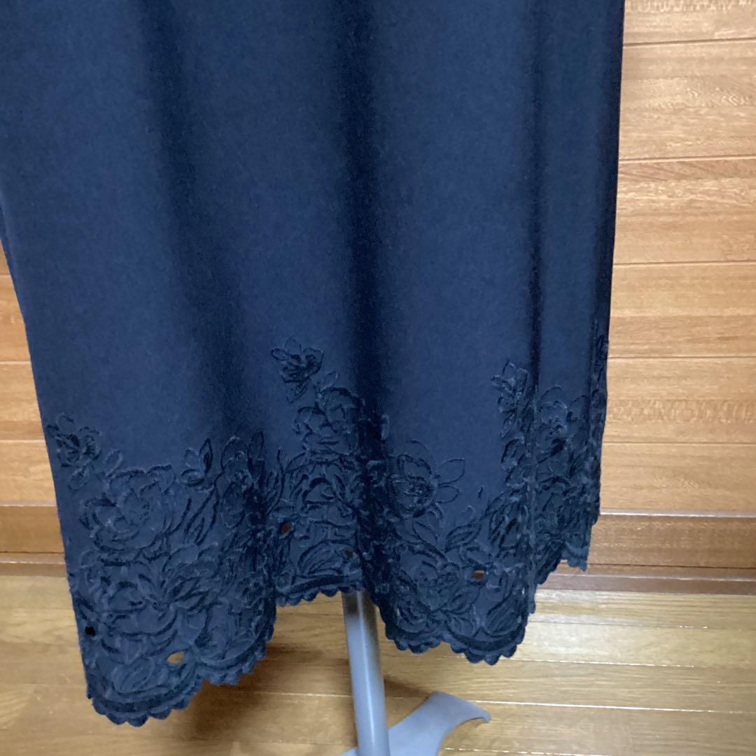 ローズティアラ のブラックワンピース サイズ42❣️ 美品‼️