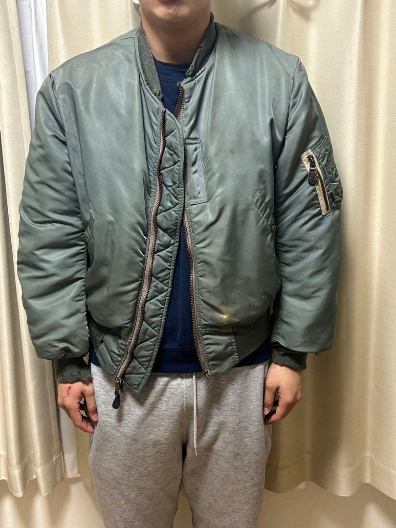 エアフォース MA-1 50s 黒タグ