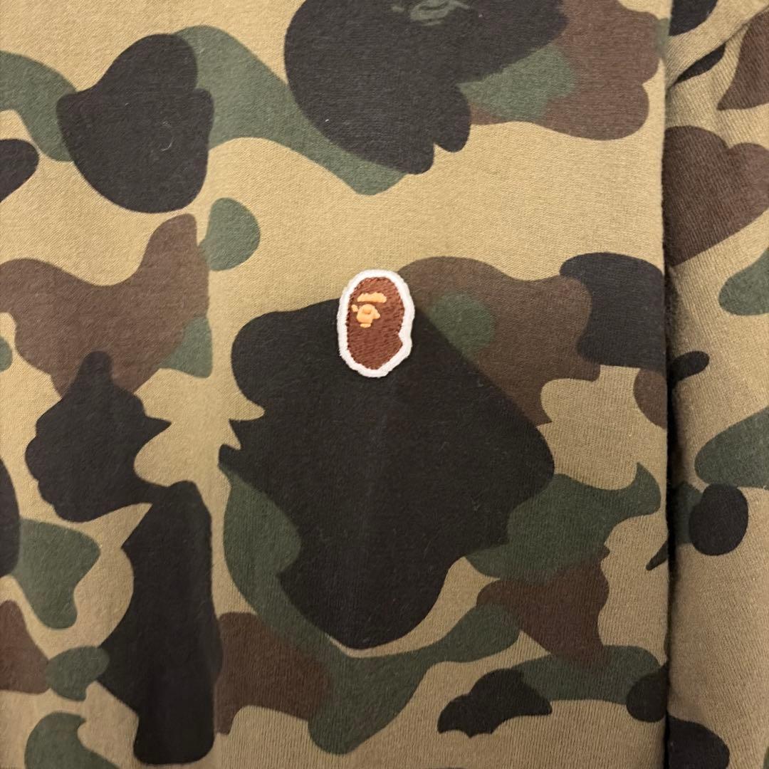 A Bathing Ape 迷彩柄 長袖Tシャツ