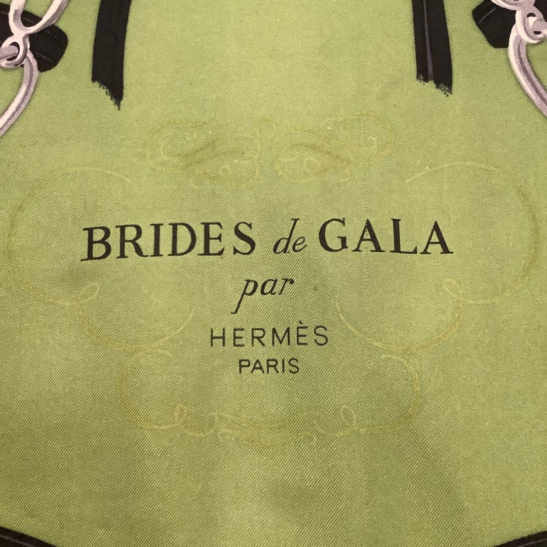 HERMESエルメス　ブリッド・ドゥ・ガラ　シルクニットコンビトップス【難あり】