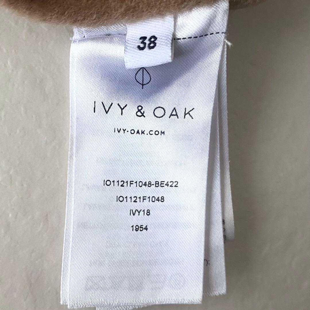 美品☆ IVY &OAK アイビーオーク ウールガウンコート ゆったり 38