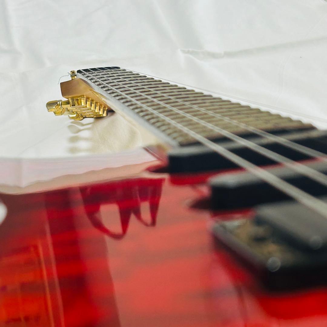 FERNANDES FGZ-420 ギター キルトメイプルトップ 赤 エレキ