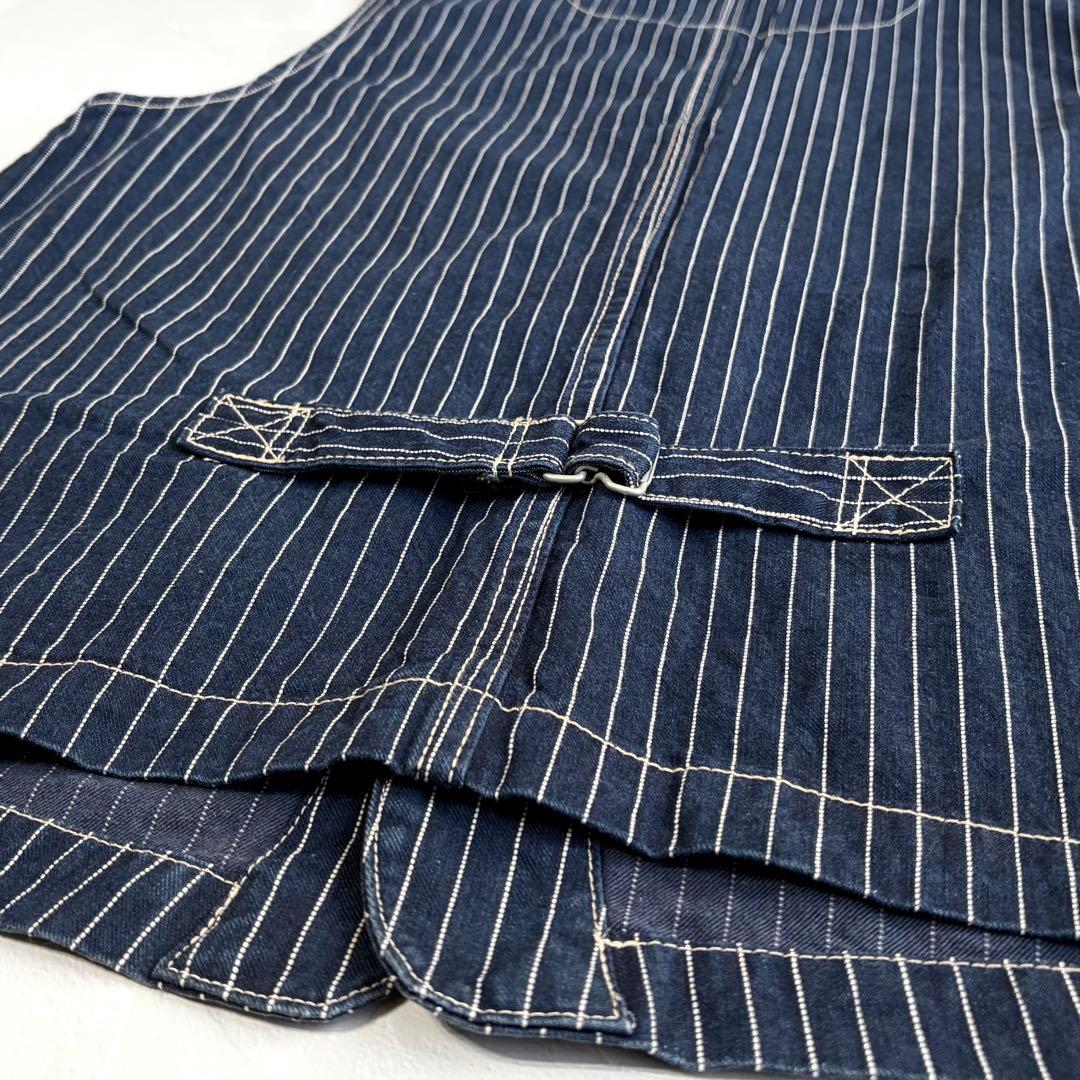 ま*も様 【schott】Old denim hickory vest