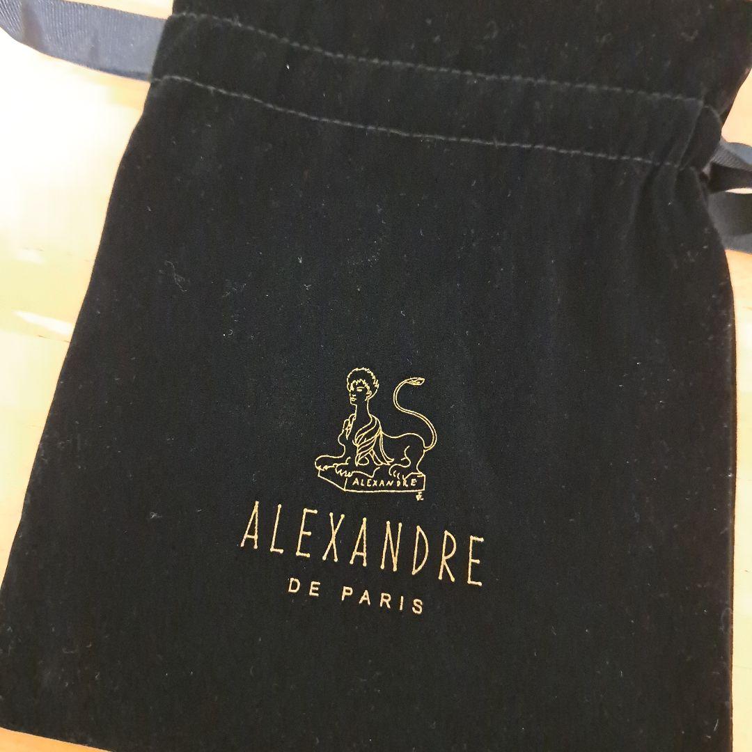 ALEXANDRE DE PARIS ブラックヘアバンド