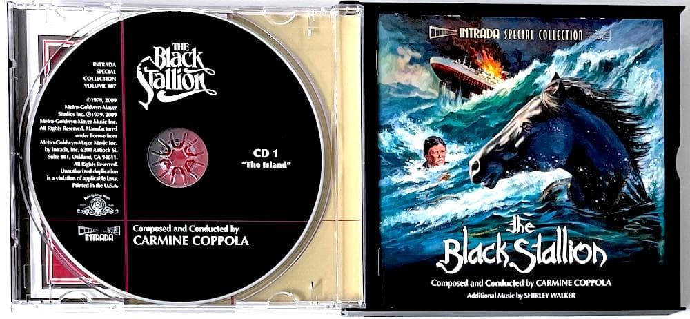 廃盤 ワイルド・ブラック 少年の黒い馬 サウンドトラック カーマイン・コッポラ
