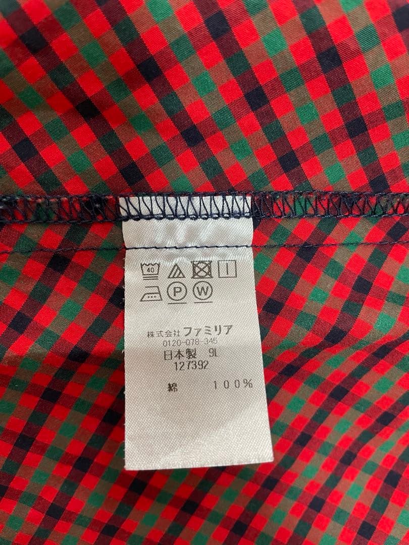 familiar ファミリア　チェック ワンピース　90 ２着セット　双子