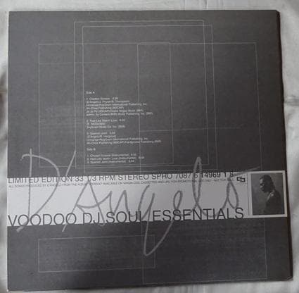 洋楽 D'ANGELO/VOODOO DJ SOUL ESSENTIOALS