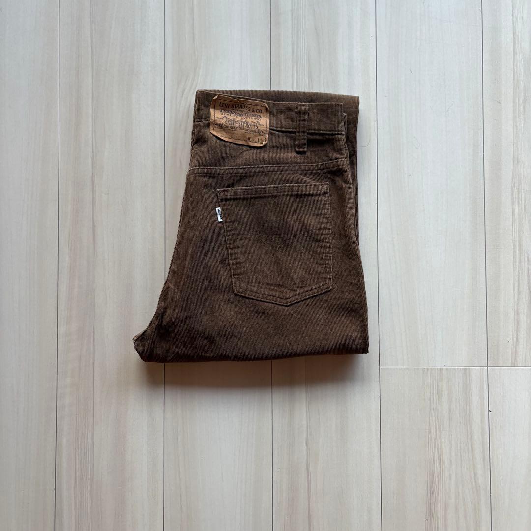 80s Levi's517 コーデュロイパンツ USA製 ブラウン 32×29