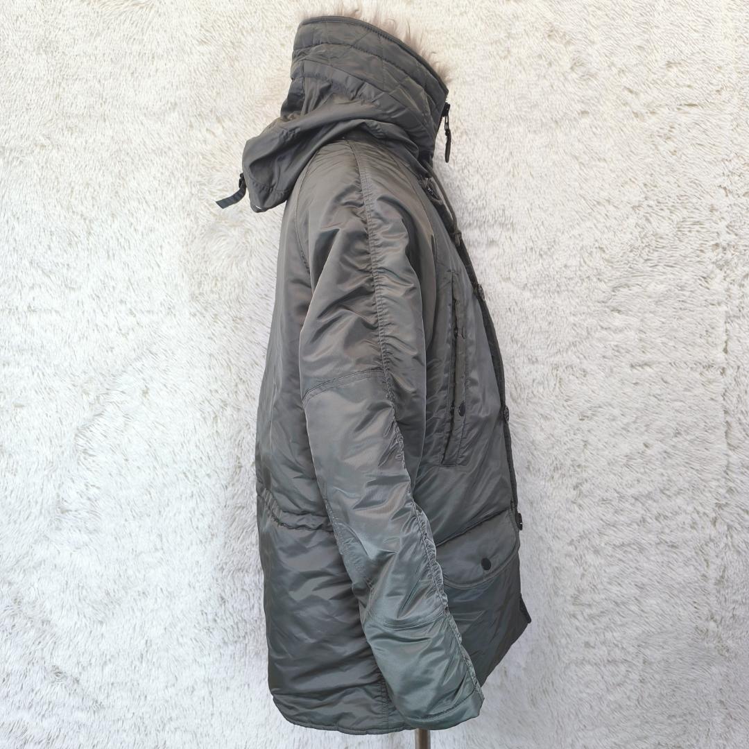 【美品】WAIPER　N-3B　N3B　ミリタリーフライトジャケット　ファー毛皮