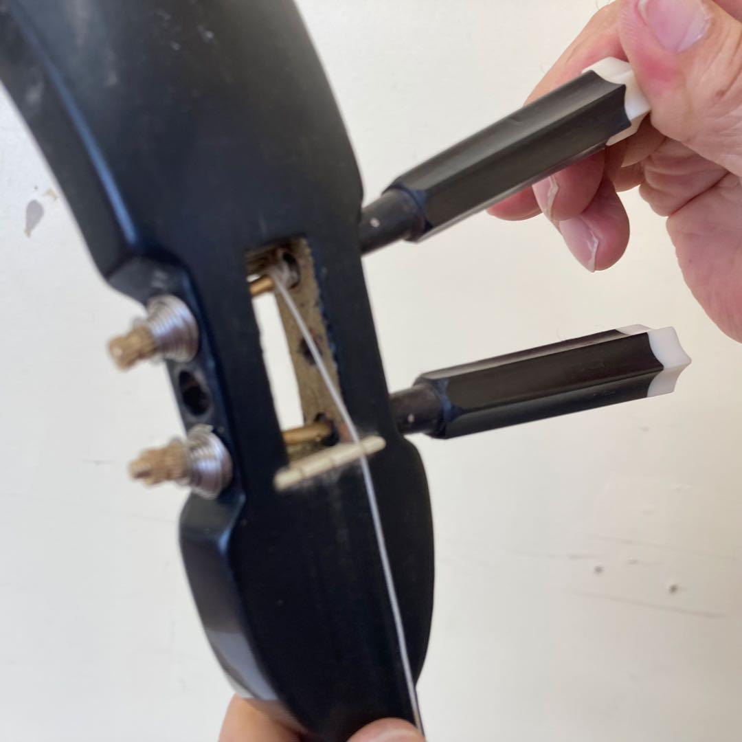 沖縄三線用「戻らんカラクイ」（戻らない調弦器具）DIYセット