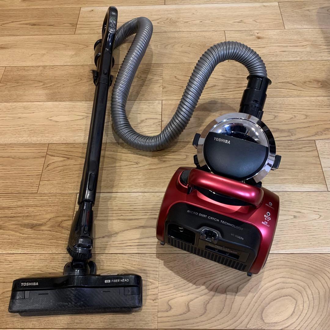 東芝　キャニスター　サイクロン式掃除機　VC-KSG70