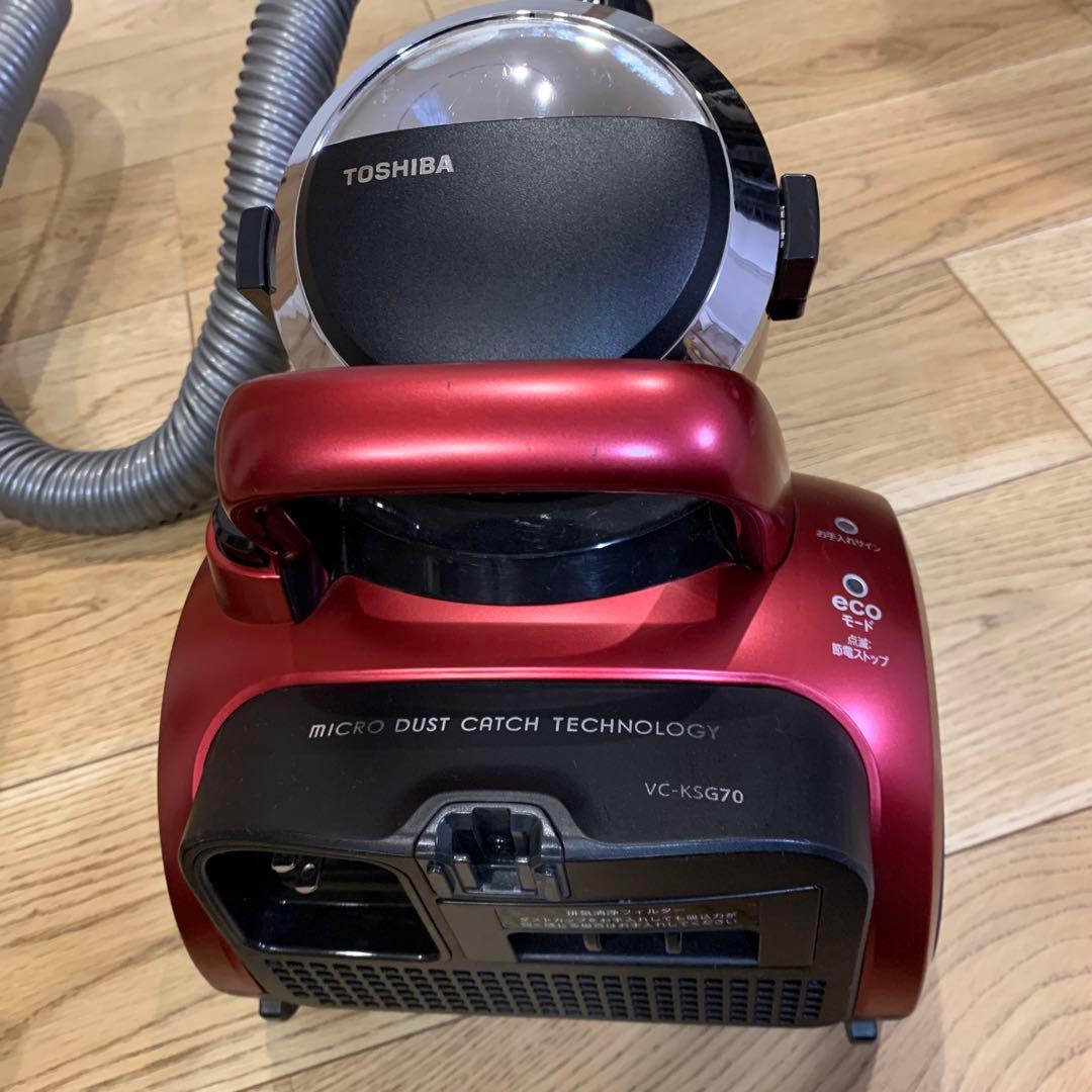 東芝　キャニスター　サイクロン式掃除機　VC-KSG70