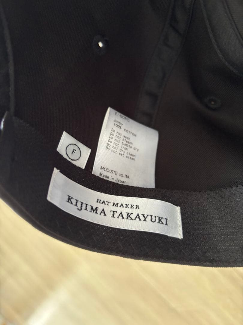 KIJIMA TAKAYUKI キャップ