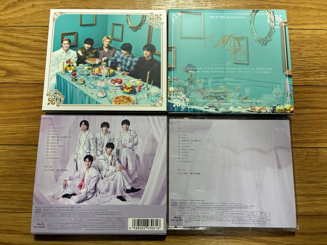 M!LK Jewel 初回限定盤A M!X 初回限定盤A CD Blu-ray