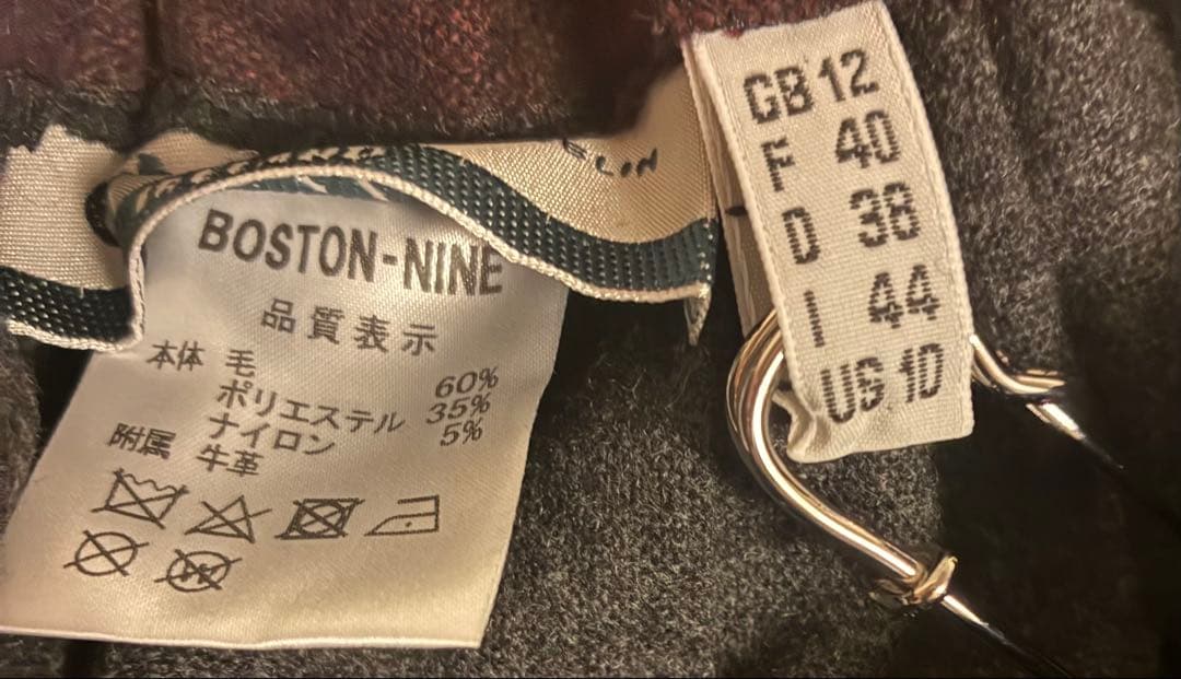 新品未使用　オニールオブダブリン　O'NEIL Lサイズ12 ボストンナイン