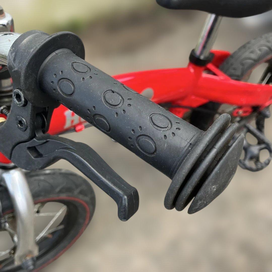 【中古】 ビタミン へんしんバイク 幼児用 自転車 赤
