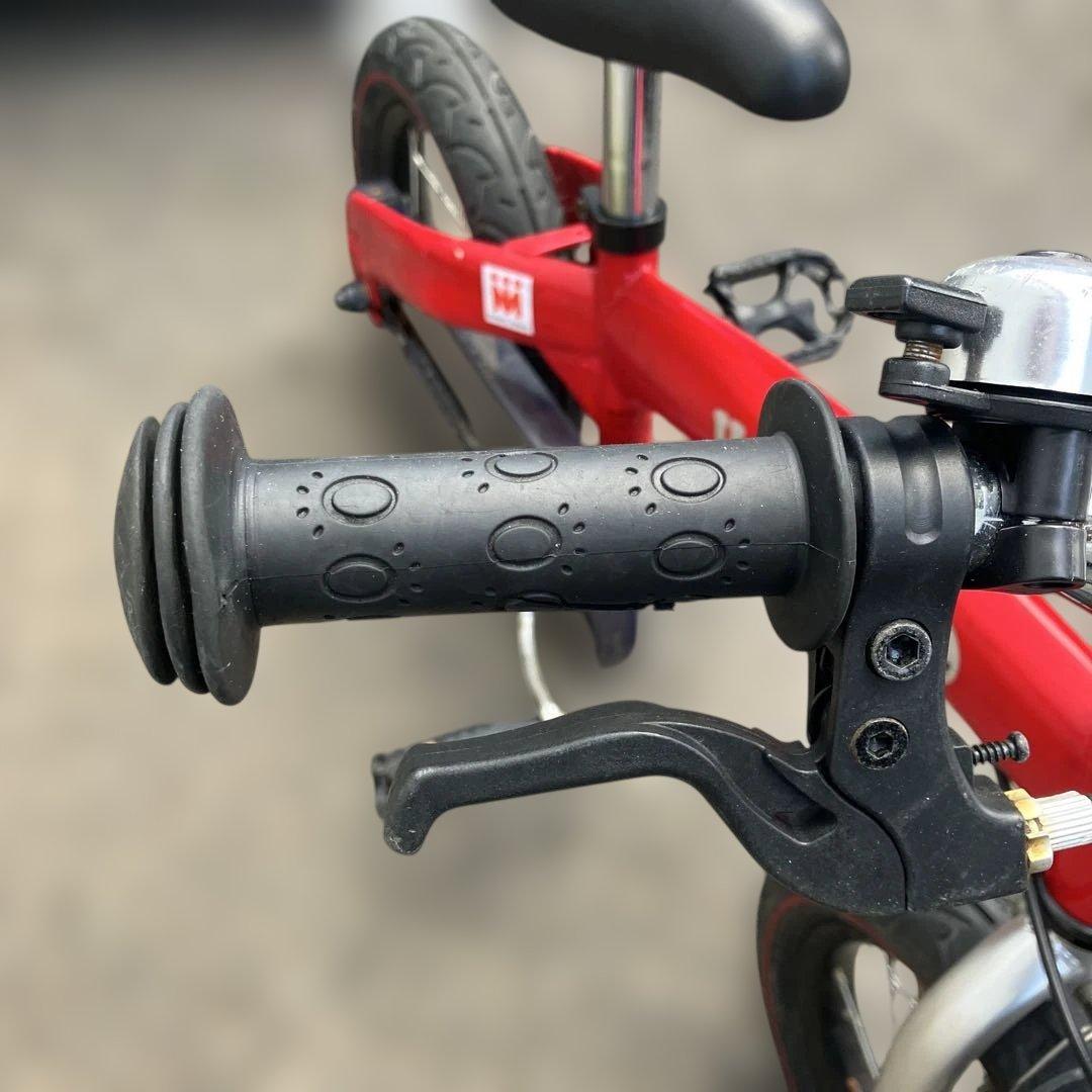 【中古】 ビタミン へんしんバイク 幼児用 自転車 赤