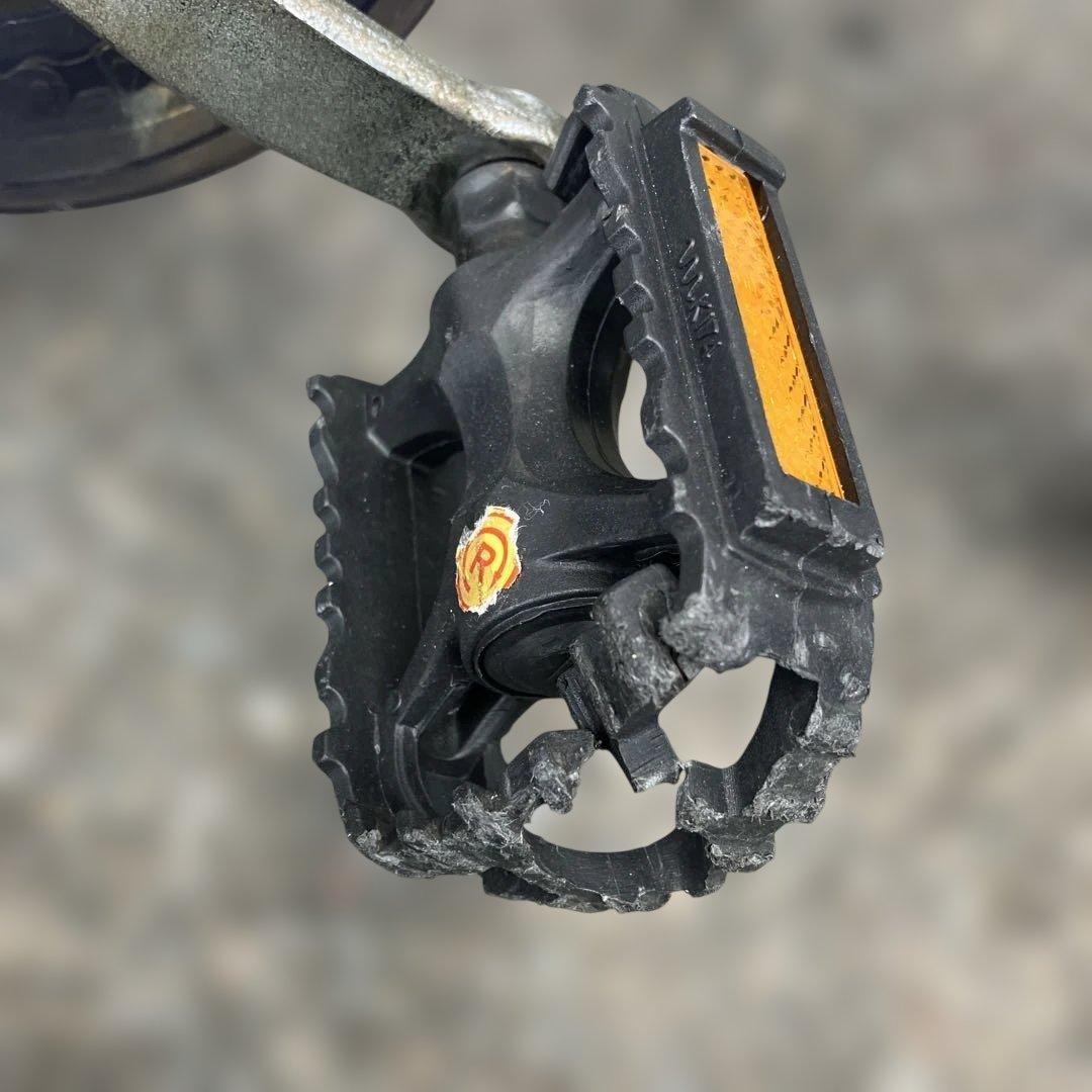 【中古】 ビタミン へんしんバイク 幼児用 自転車 赤