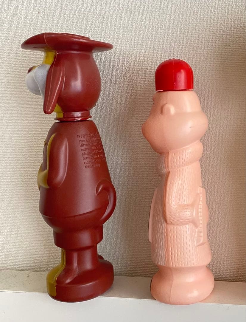 60s USA アルビン、保安官　ソーキーボトル　二体