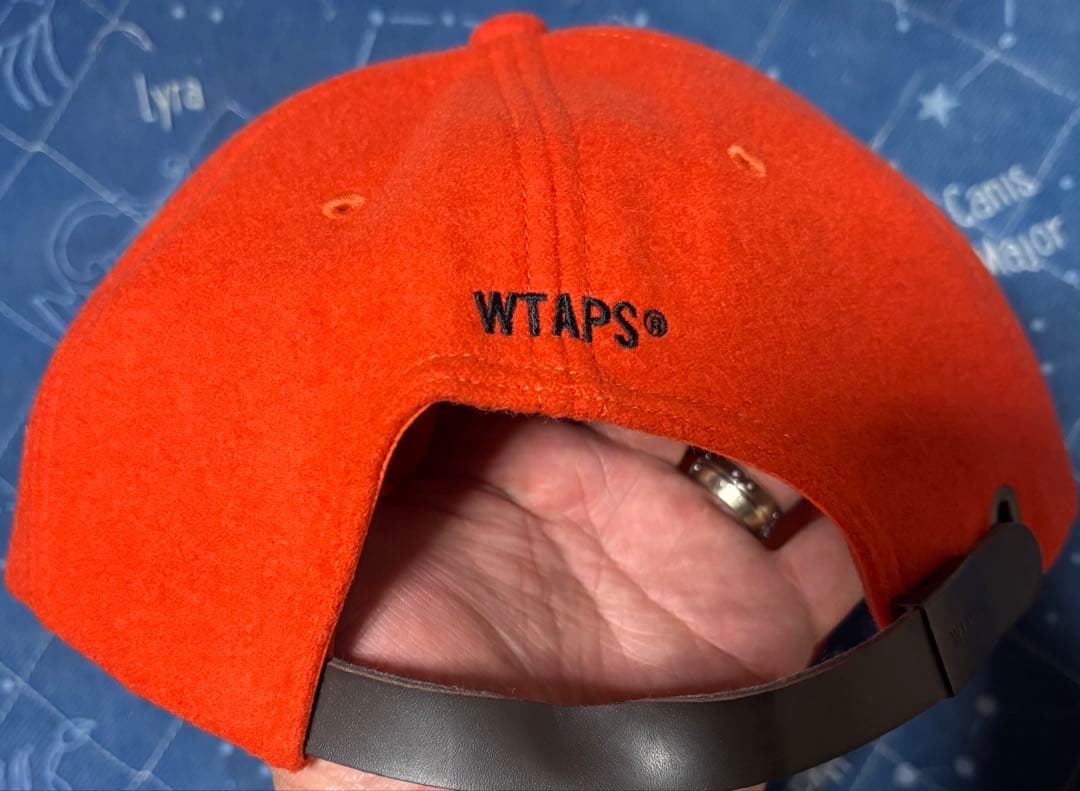 ト*Q様 希少wtaps WTVUA メルトンキャップ