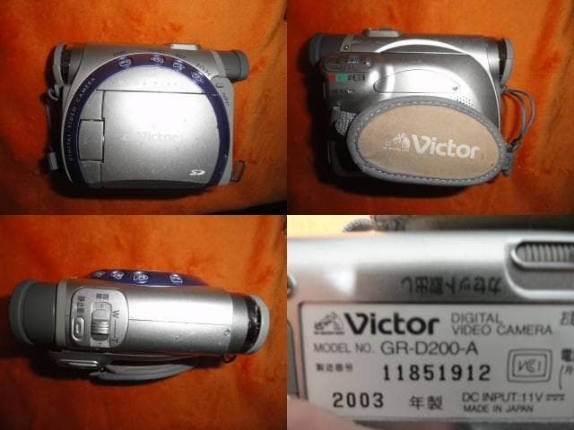 動作品◆ビクター GR- Ｄ２００　録再ダビングOK