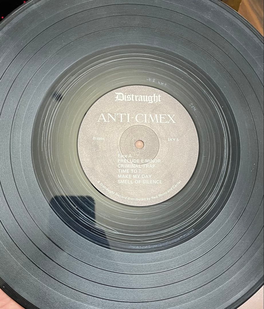 ANTI CIMEX オリジナル盤　レコード　LP