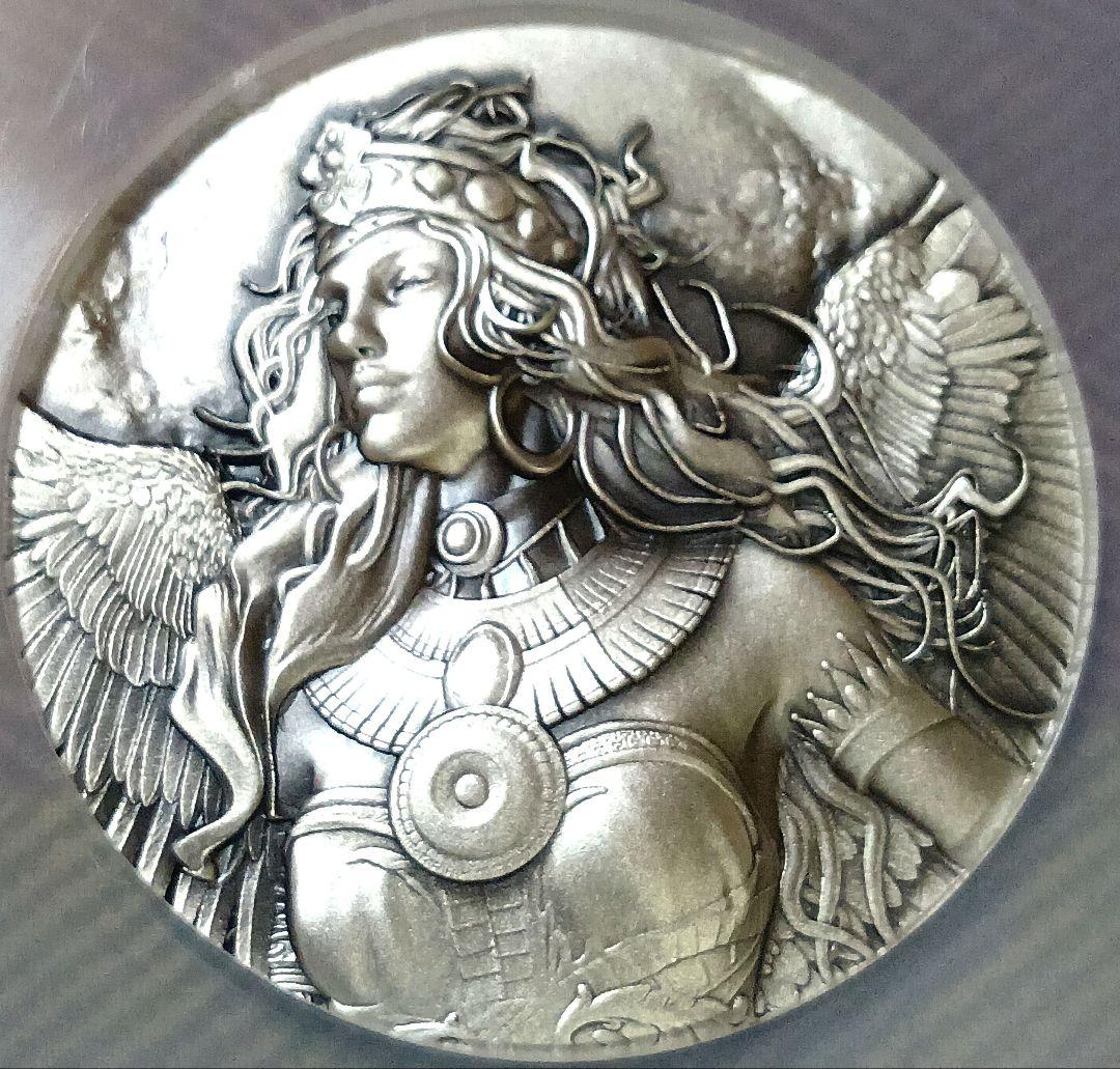 NGC MS70 2025 2オンス 純銀 女神イシス 全世界99枚のみ