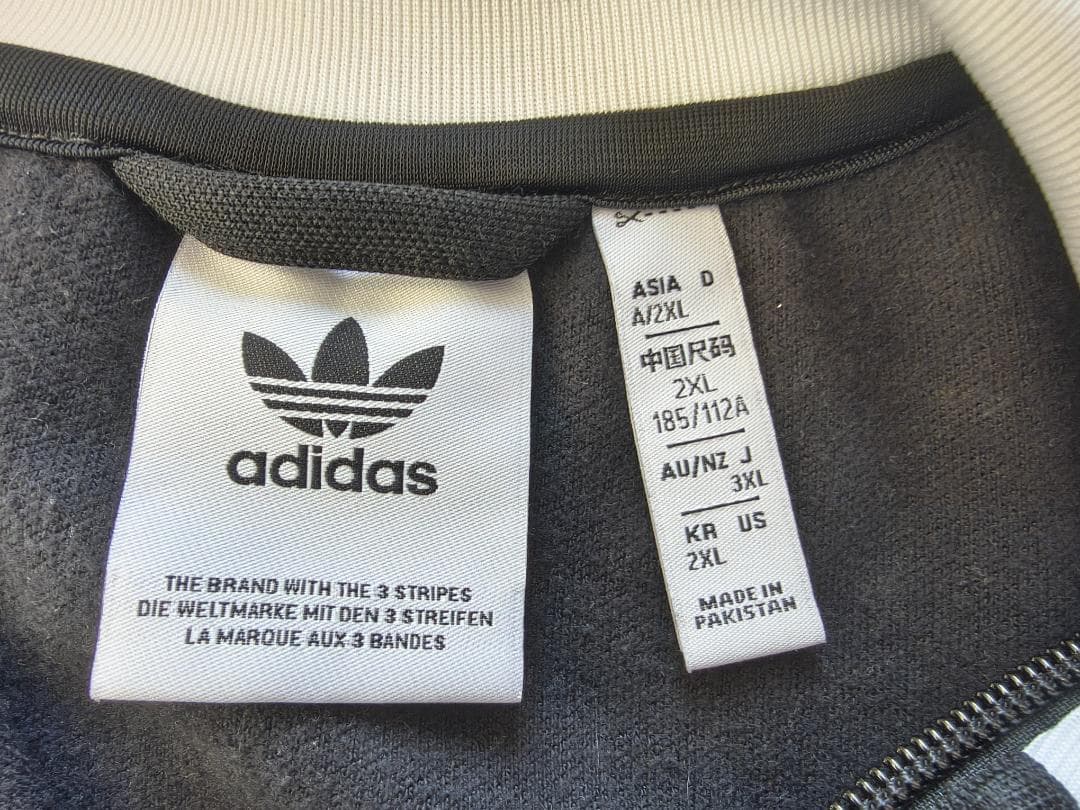 ᘜ*I様 adidas アディダス クラシック トラック ジャケット BLACK