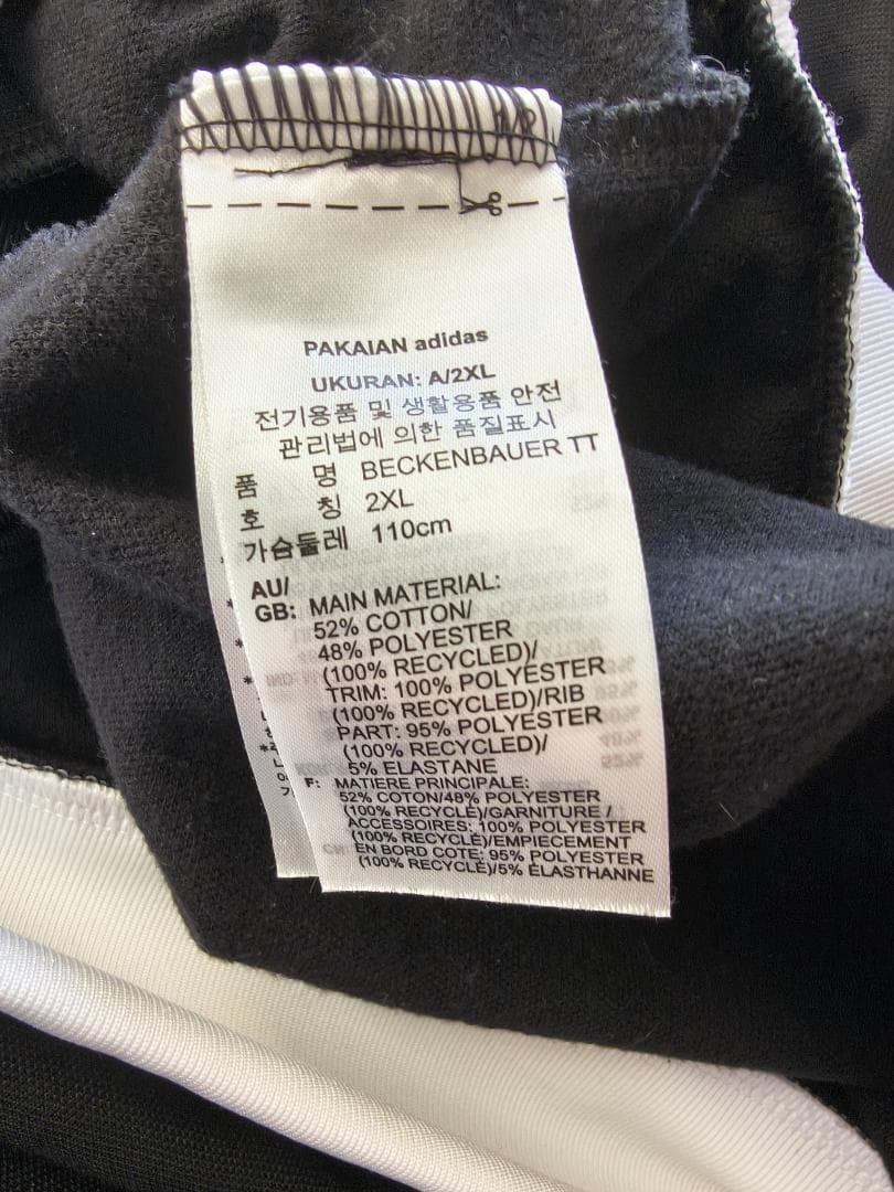ᘜ*I様 adidas アディダス クラシック トラック ジャケット BLACK