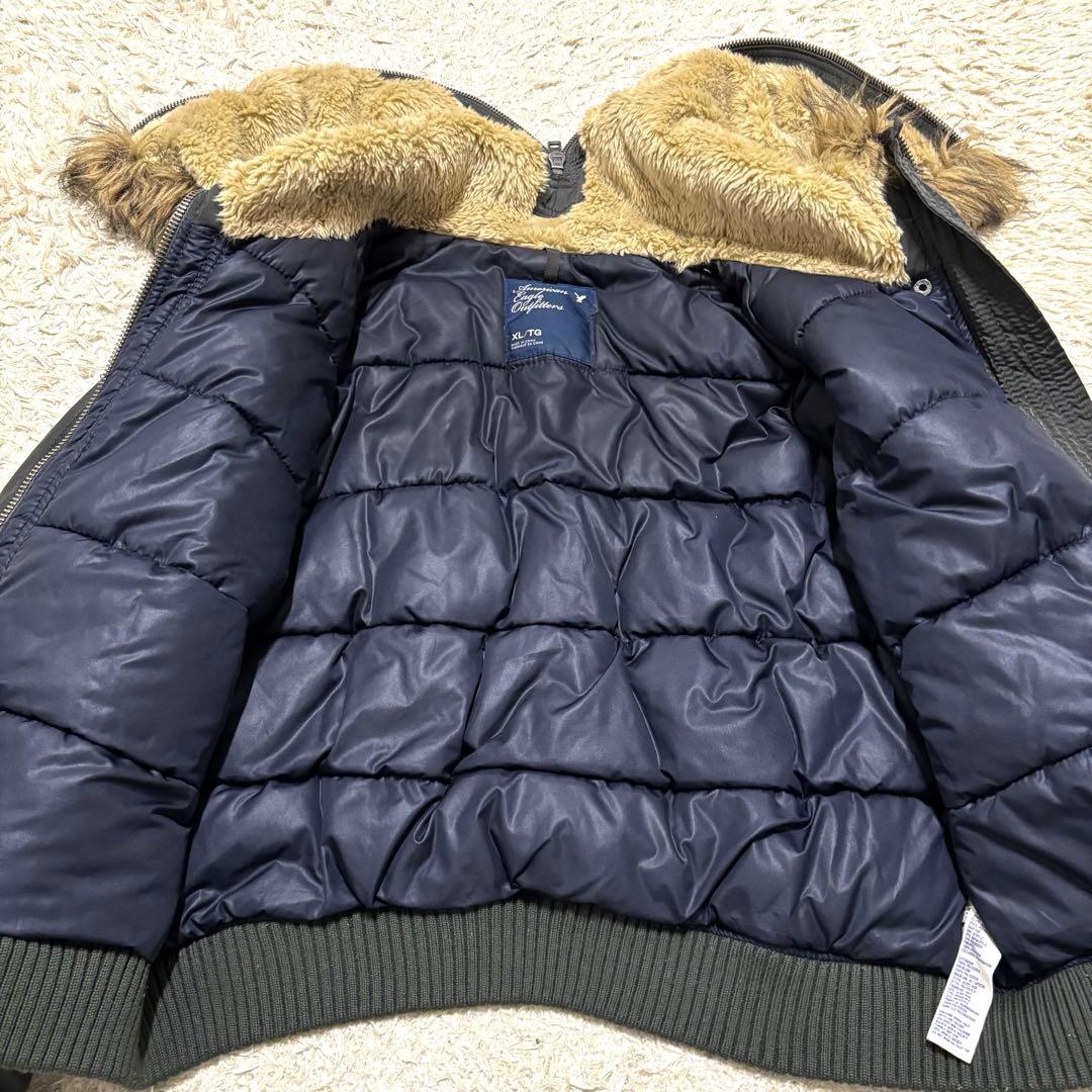 AMERICAN EAGLE N-2B フライトジャケット Y2K平成　カーキ