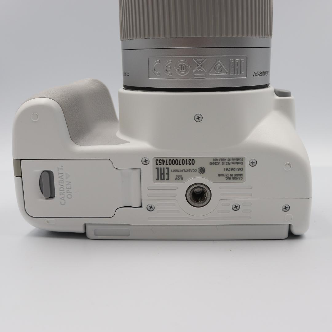Canon EOS kiss x10 一眼レフカメラ ズームキット ホワイト
