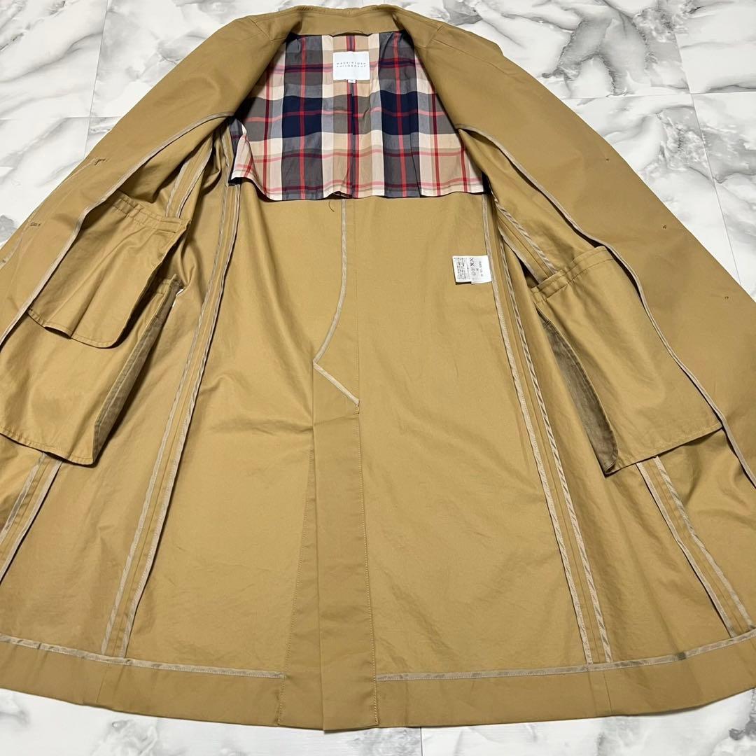 【美品】マッキントッシュフィロソフィー　ロングコート チェスター　ベージュ　36