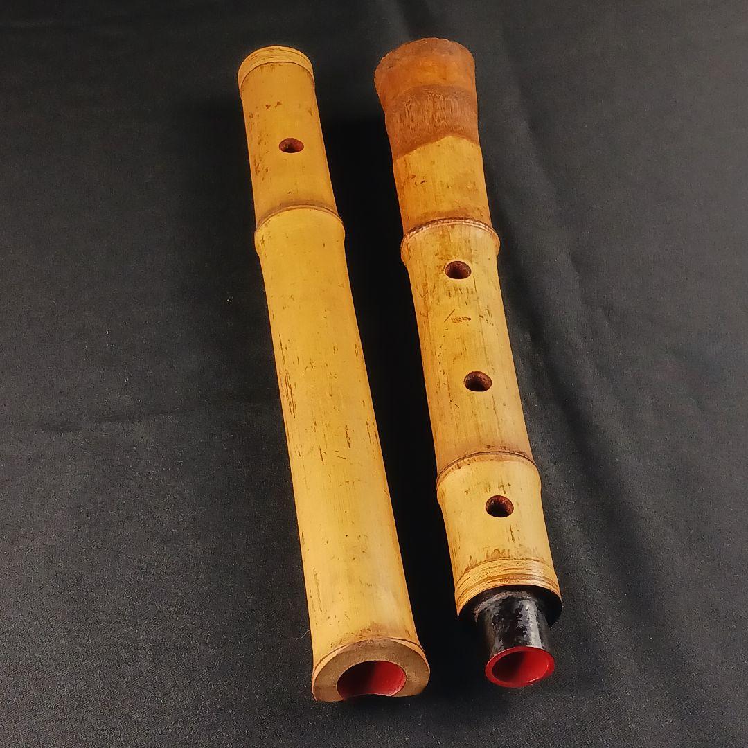 Y2886-1 竹製 尺八 琴古流 全長67㎝