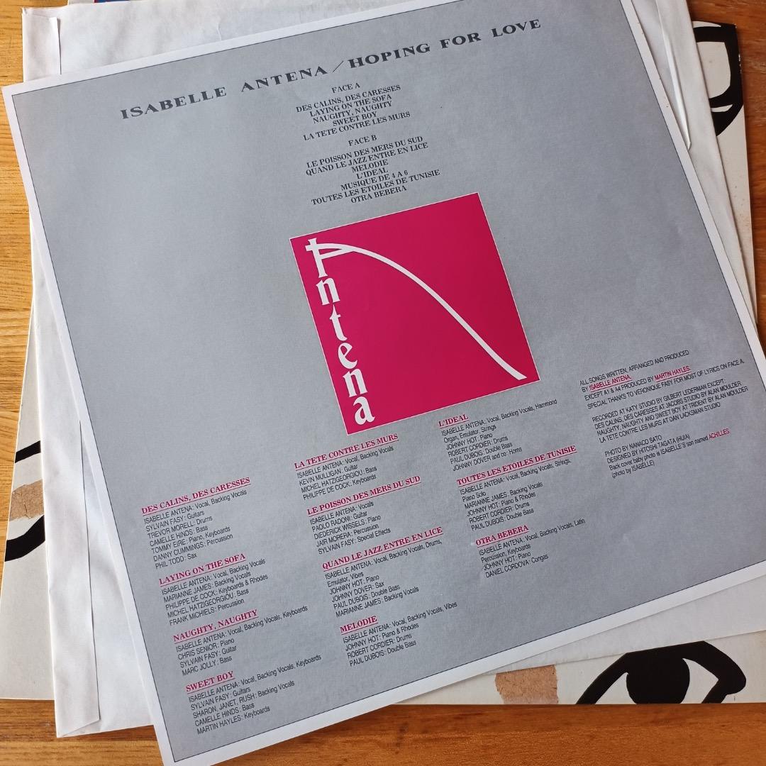Hoping For Love（LP)/Isabelle Antena