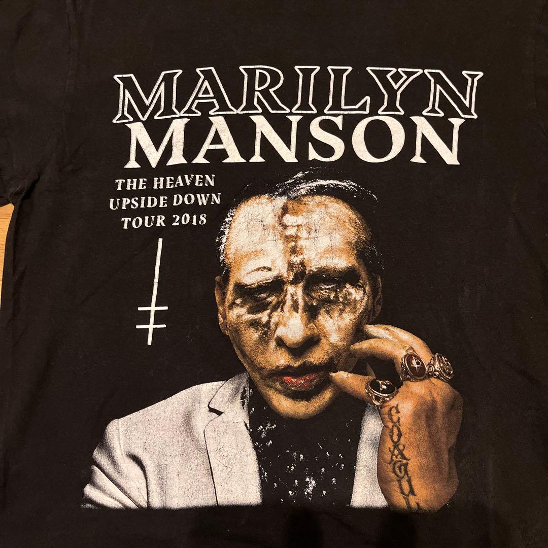 マリリンマンソン Marilyn Manson 2018ツアー バンT ロックT
