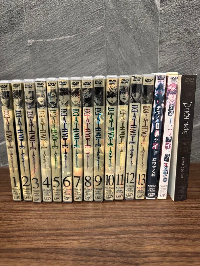 DEATH NOTE デスノート DVD 全巻 16 セット リライト セル版