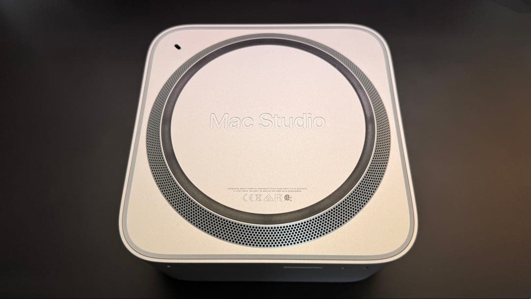 Macデスクトップ Mac Studio/10C CPU/24C GPU/32GB/1TB/JPN
